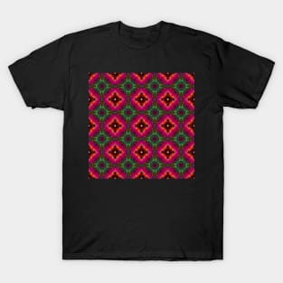 Moroccan arabic oriental tile pattern T-Shirt